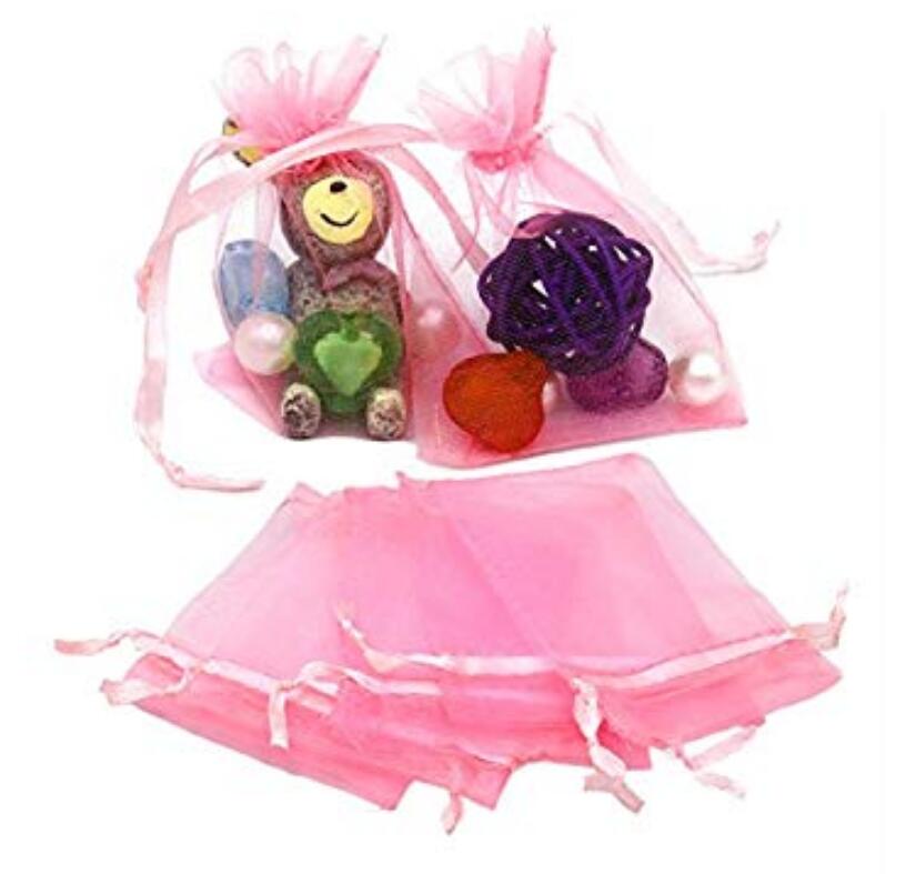 20pcs Pink 9x12cm Packaging Bags