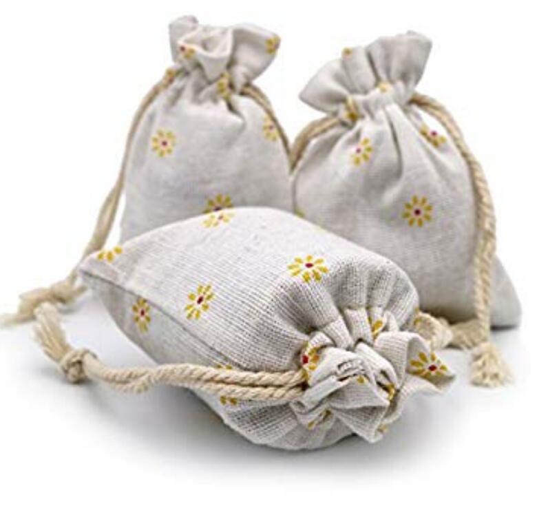 100pcs Cloth Jute Bag Sack Cotton Bag Drawstring Burlap Bag Jewelry Bags  Pouch Little Bags For Jewelry Display Storage Gift Bag on OnBuy